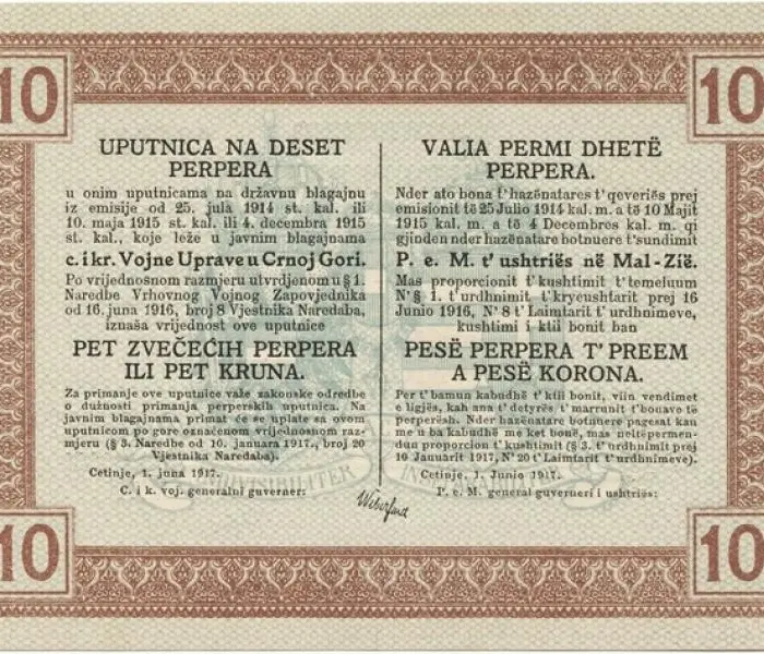 Montenegro unter K.u.K. Militärverwaltung