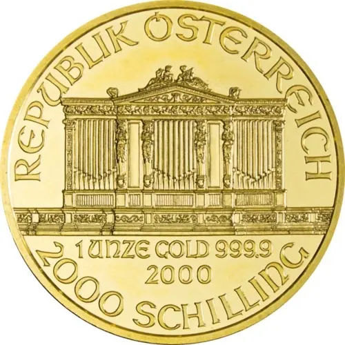 Austria Philharmonic 1 Ounce Gold 2000