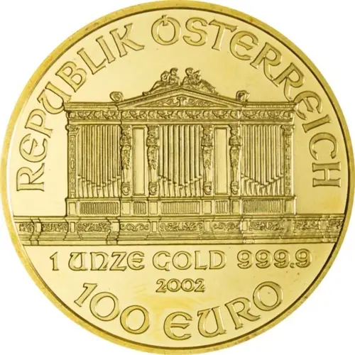 Austria Philharmonic 1 Ounce Gold 2002
