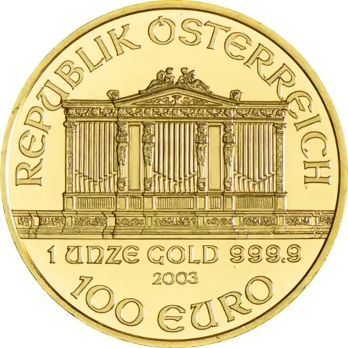Austria Philharmonic 1 Ounce Gold 2003
