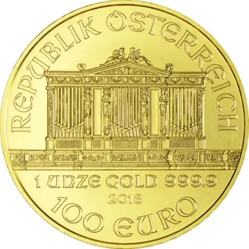 Austria Philharmonic 1 Ounce Gold 2018