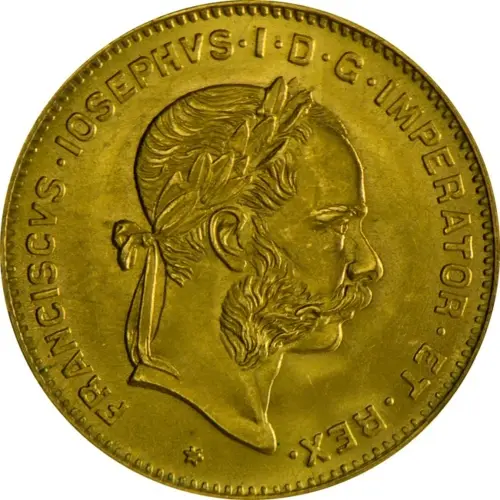 Austria 4 Gulden Gold Restrike