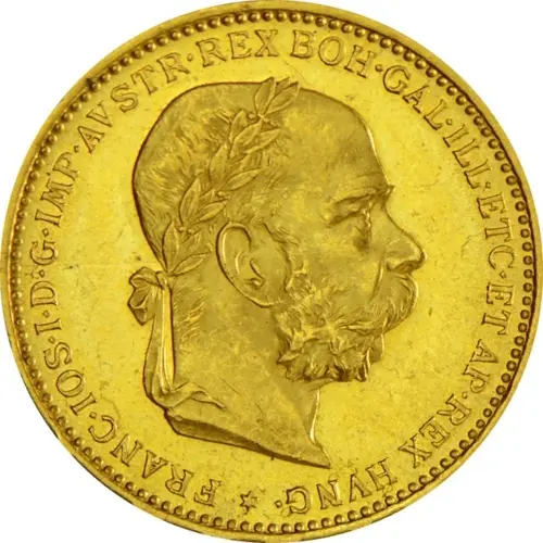 Austrian 20 Crowns Gold
