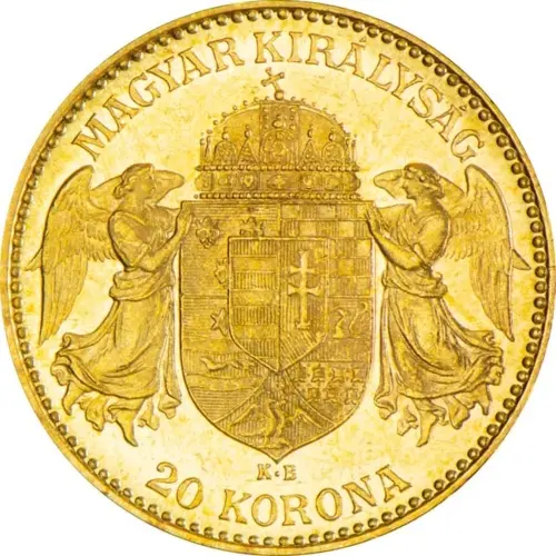 Hungary 20 Corona Gold