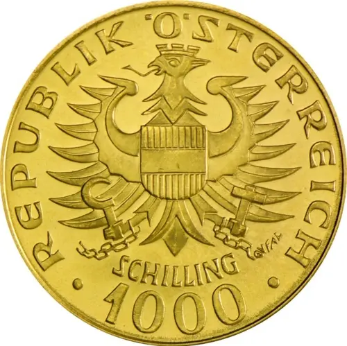Babenberger 1.000 Schilling Gold