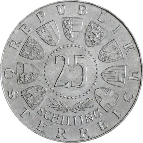 25 Schilling Silver