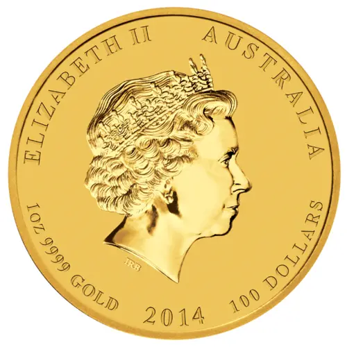 Horse 1 Oz Gold 2014