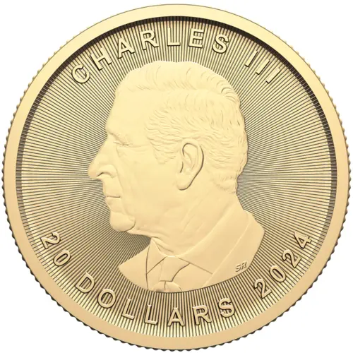 Maple Leaf 1/2 Oz Gold 2024