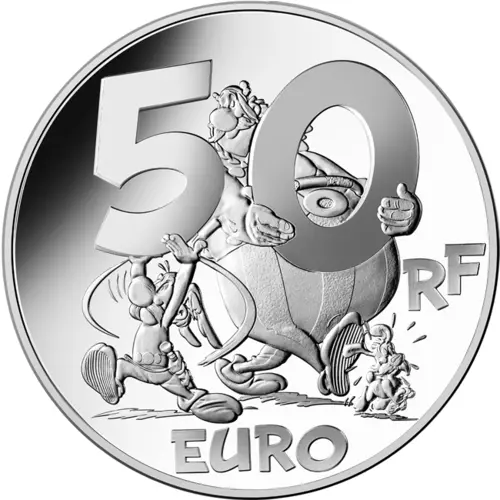 Asterix 5 Ounce Silver / Coloured