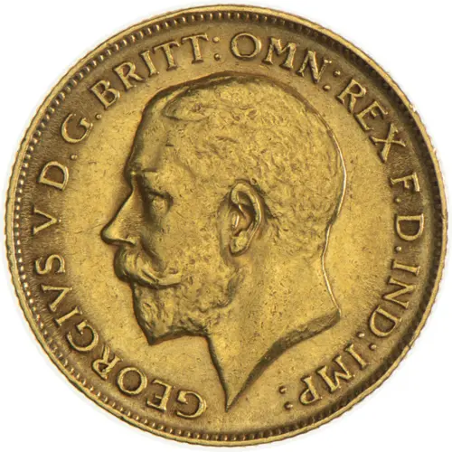 1/2 Sovereign Gold