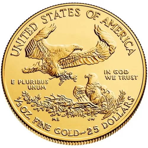American Eagle 1/2 Oz Gold