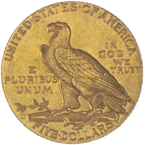 USA 5 Dollar Indian Head Gold