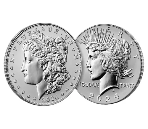 Morgan & Peace Dollar