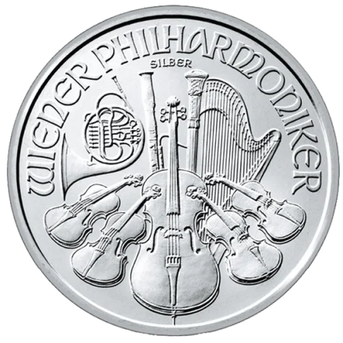 1 oz Wiener Philharmoniker – 999 ezüst érme - BU