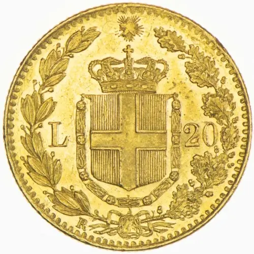 Italy 20 Lire Gold
