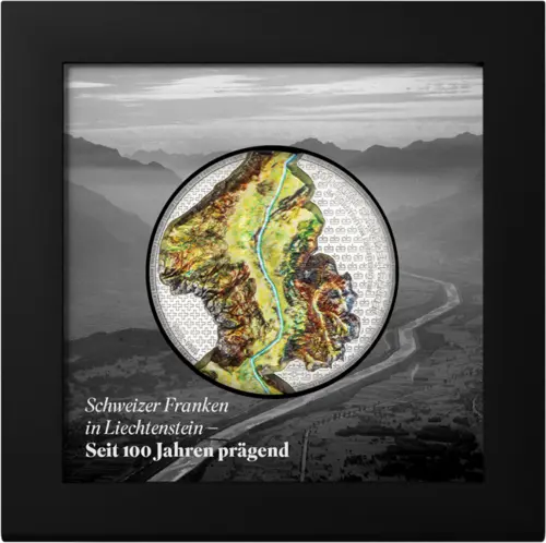 100 Years Swiss Franc in Liechtenstein