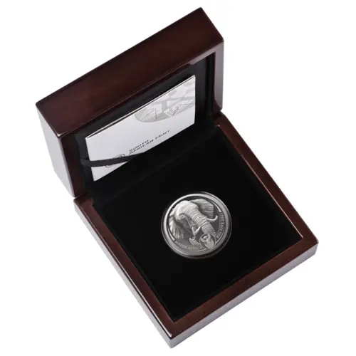 Big Five II - Elephant 1 Ounce Platinum Proof Coin