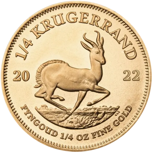 Krugerrand 1/4 OZ befektetési aranyérme