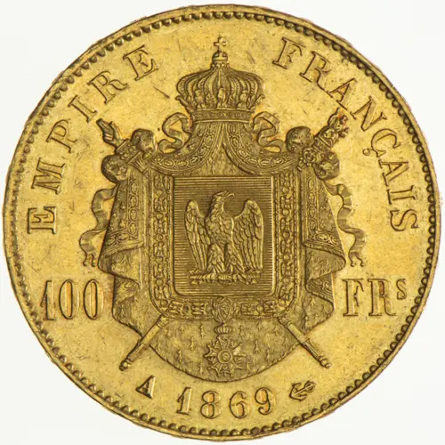 100 Francs 1869 A