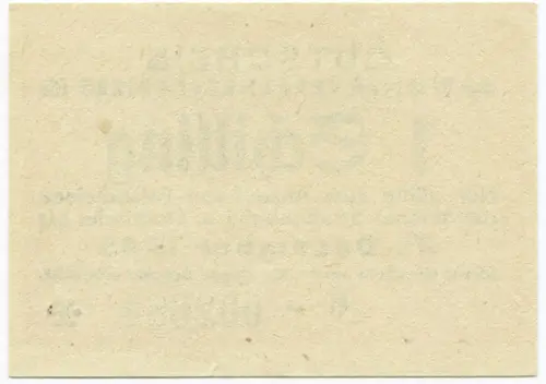 1 Schilling 1945 (Notgeld für Wiener Nahverkehr)