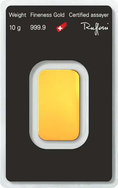 Argor-Heraeus Gold Bar 10 g
