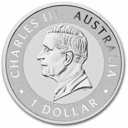 2026 Australian Kangaroo 1 oz Ezüst Érme (BU) – A legmagasabb ausztrál tisztaság