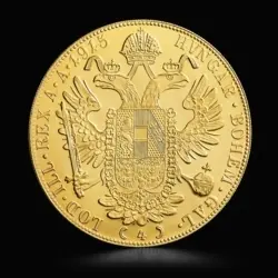 4 Dukát aranyérme – Ferenc József (1915 utánveret)