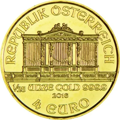 Philharmonic 1/25 Oz Gold