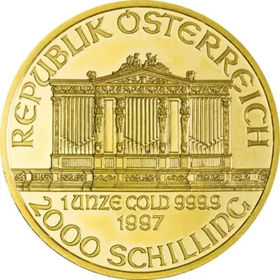 Austria Philharmonic 1 Ounce Gold 1997