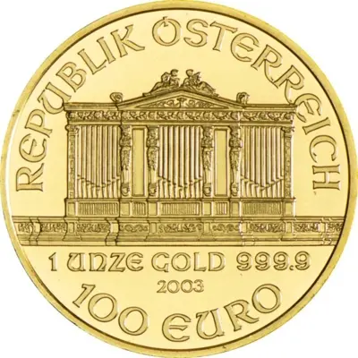 Austria Philharmonic 1 Ounce Gold 2003