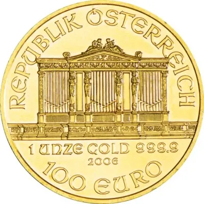 Austria Philharmonic 1 Oz Gold 2006