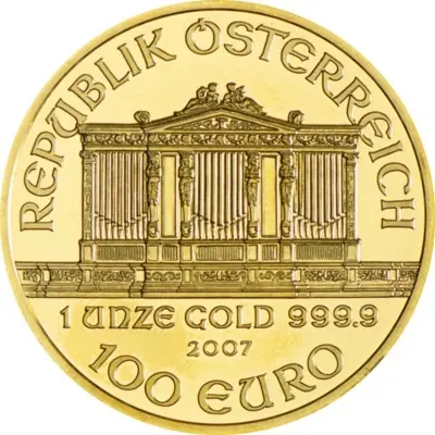 Austria Philharmonic 1 Ounce Gold 2007