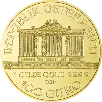 Austria Philharmonic 1 Ounce Gold 2011