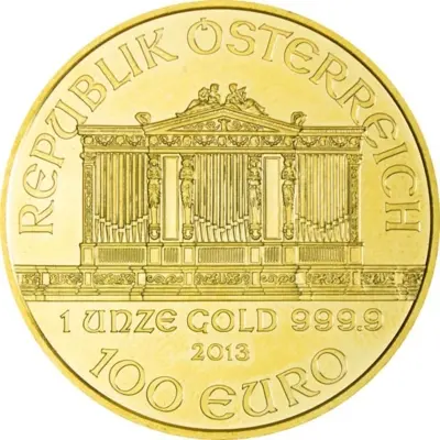 Austria Philharmonic 1 Ounce Gold 2013