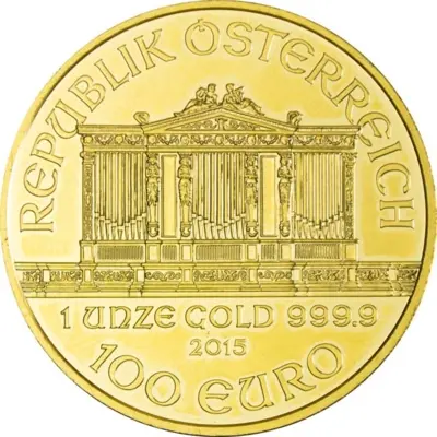 Austria Philharmonic 1 Ounce Gold 2015