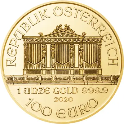 Austria Philharmonic 1 Ounce Gold 2020