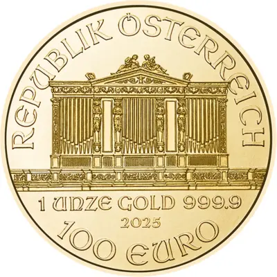 Philharmonic 1 Oz Gold 2025