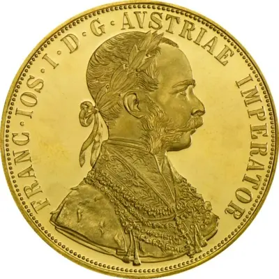 Austria 4 Ducats Gold Restrike