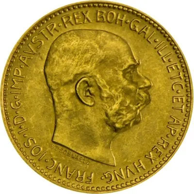 Austria 20 Crowns Gold Restrike