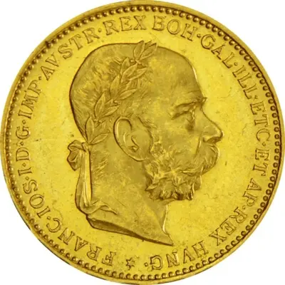 Austrian 20 Crowns Gold