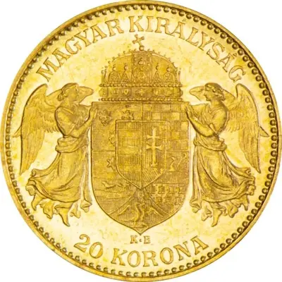 Hungary 20 Corona Gold