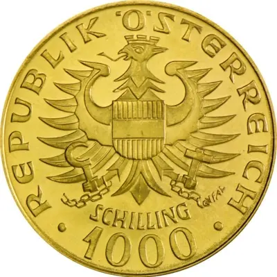Babenberger 1.000 Schilling Gold