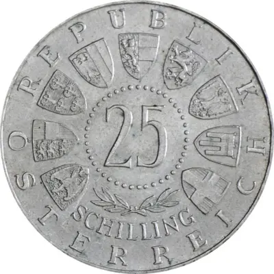 25 Schilling Silver