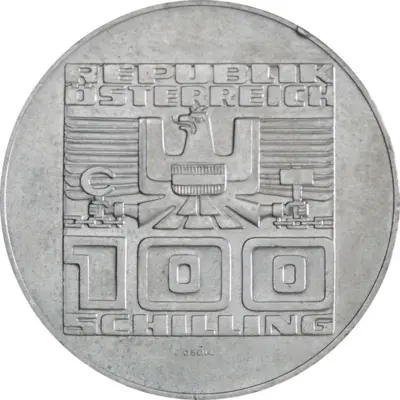 100 Schilling Series I. Silver