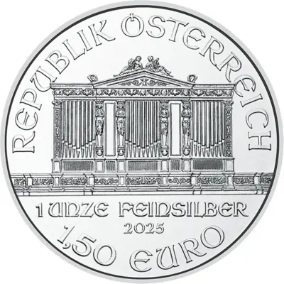 Philharmonic 1 Oz Silver 2025