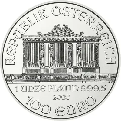 Philharmoniker 1 Oz Platinum 2025