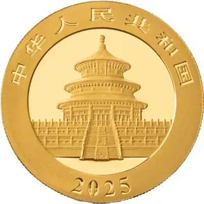 Panda 15 g Gold 2025