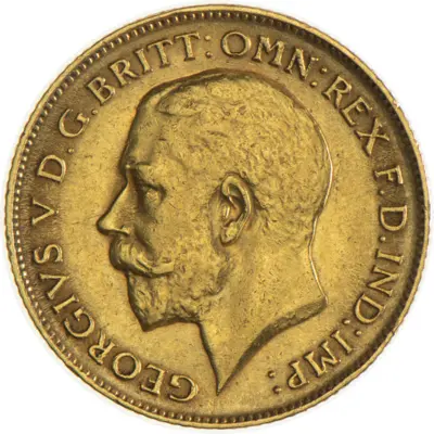 1/2 Sovereign Gold