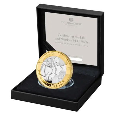 The father of Science-Fiction Silver Proof