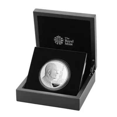 Prince Philip 5 Ounce Silver Proof Coin